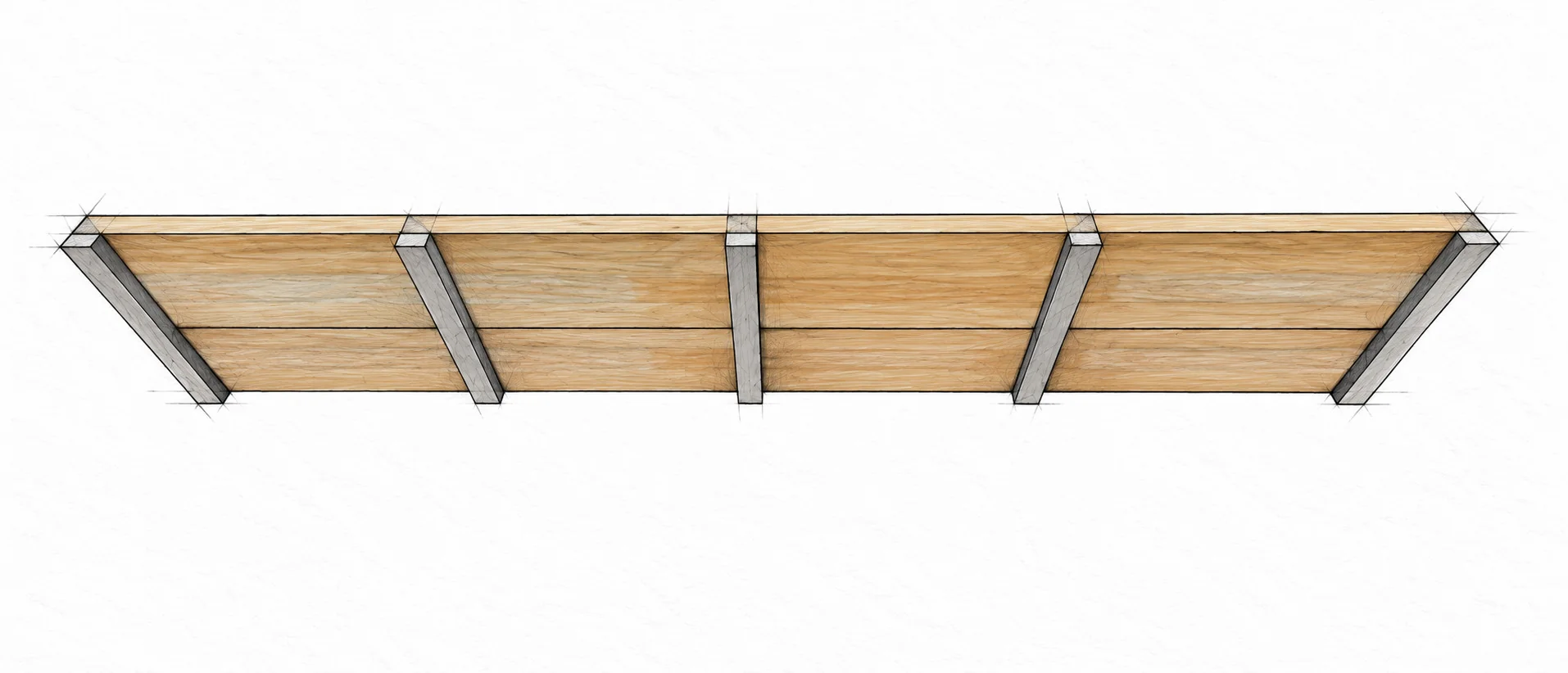 barn door console — 14 illustration