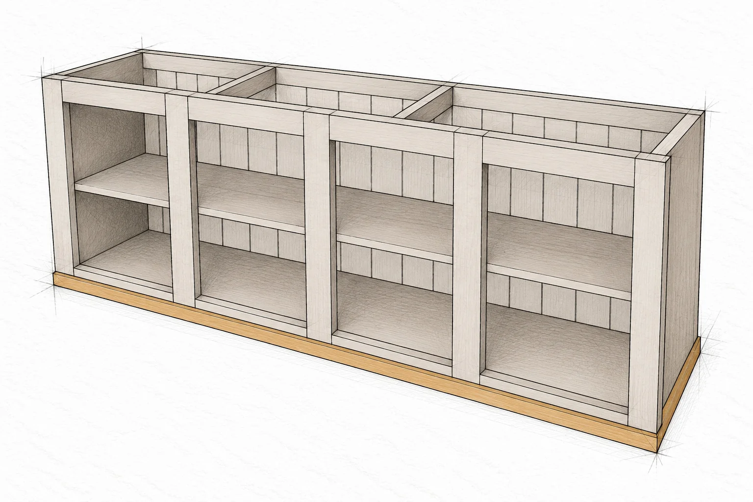 barn door console — 17 illustration