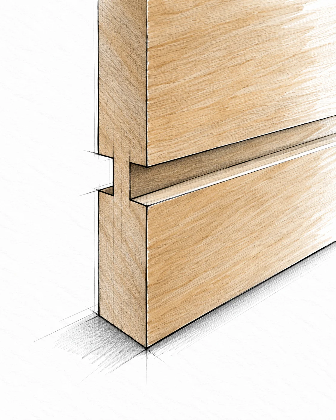 farmhouse media console — 18 illustration