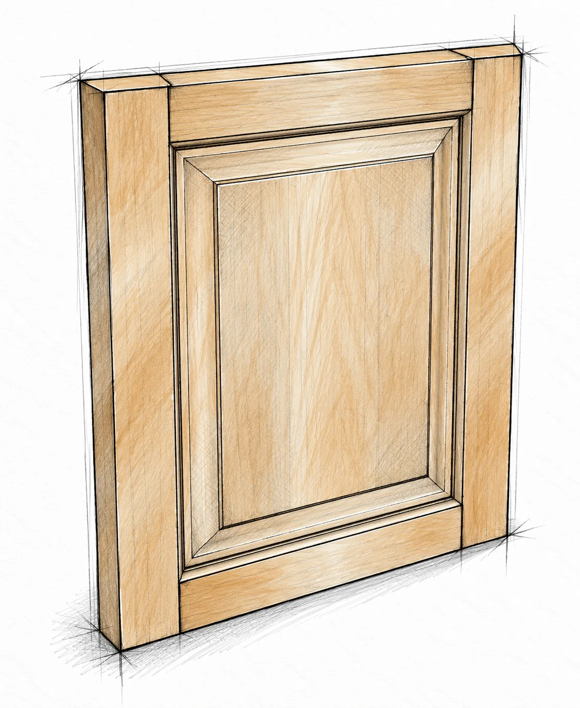 farmhouse media console — 24 illustration