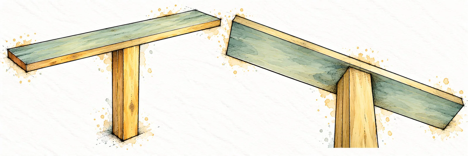 narrow truss console — 27 illustration