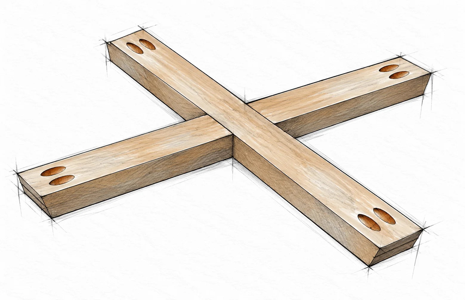 round coffee table — 22 illustration