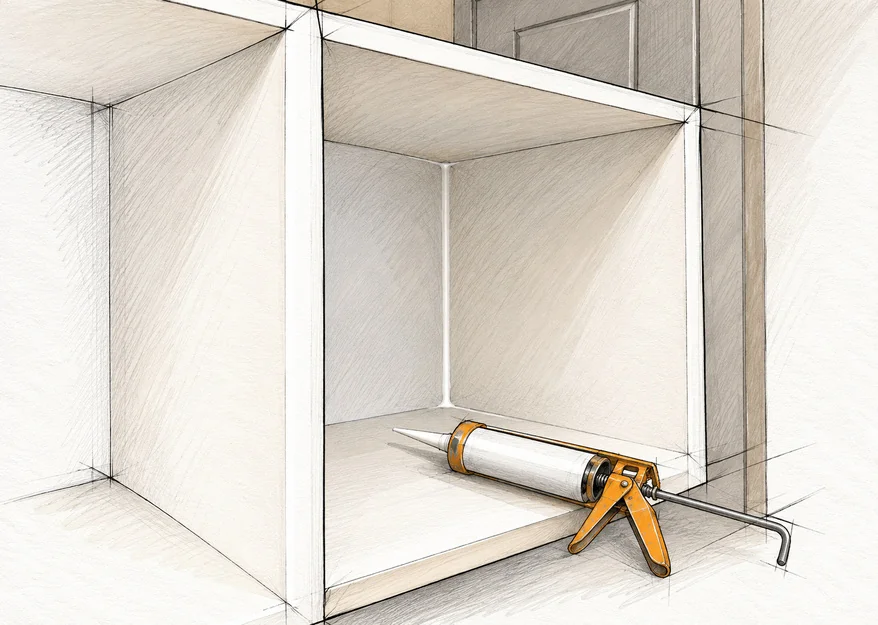 storage unit with beveled edge — 26 illustration