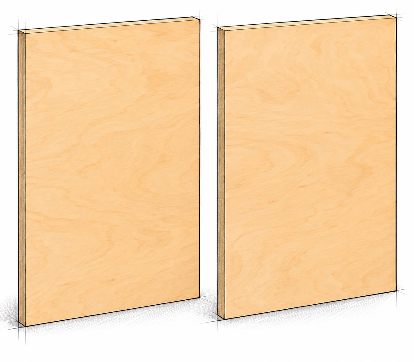 table height pantry cabinet — 17 illustration